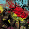 DC Comics Superman Color Splatter Notebook 9 Pro 13in (2017) Skin